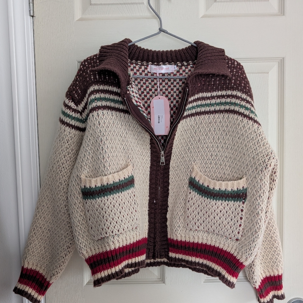 BNWT Mure Grand Sweater Coat xs